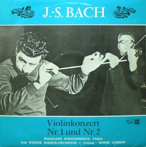 Bach-Violin Concerto Nos.1&amp;2-Schneiderhan/Atzmon 중고 수입 오리지널 아날로그 LP