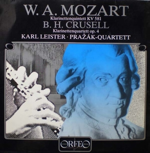 Mozart/Crusell-Clarinet Quintett 외-Leister/Prazak-Quartet 중고 수입 오리지널 아날로그 LP