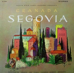 Granada-Aguado/Sor 외-Segovia 중고 수입 오리지널 아날로그 LP
