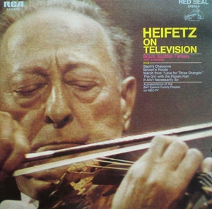 Heifetz on Television 중고 수입 오리지널 아날로그 LP