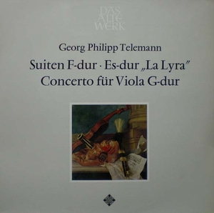 Telemann-Viola Concerto/Suite in F 외-Schroder/Doctor/Bruggen 중고 수입 오리지널 아날로그 LP