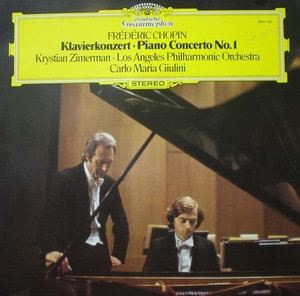 Chopin- Piano Concerto No.1- Zimerman/Giulini 중고 수입 오리지널 아날로그 LP