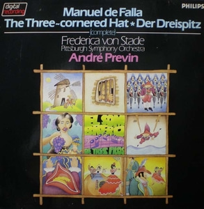Falla-The Three-cornered Hat 외-Frederica von Stade/Previn 중고 수입 오리지널 아날로그 LP