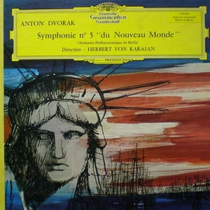 Dvorak-From the New World-Karajan 중고 수입 오리지널 아날로그 LP