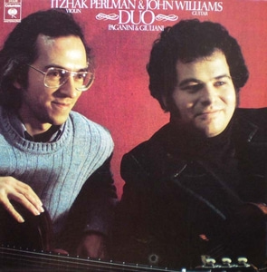 Paganini/Giuliani-Duos for Violin and Guitar-Perlman/Williams 중고 수입 오리지널 아날로그 LP