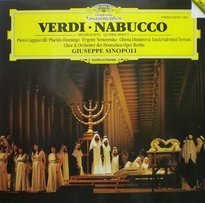 Verdi-Nabucco(Highlights)-Sinopoli 중고 수입 오리지널 아날로그 LP