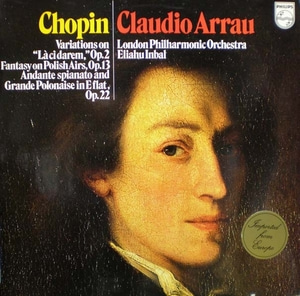 Chopin-Variations on La ci darem la mano 외 -Claudio Arrau 중고 수입 오리지널 아날로그 LP
