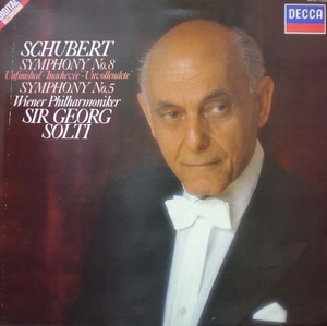 Schubert- Symphony Nos.8&amp;5- Solti 중고 수입 오리지널 아날로그 LP