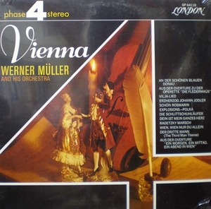 Vienna- Blue Danube Waltz 외- Werner Muller 오리지널 미개봉반 중고 수입 오리지널 아날로그 LP