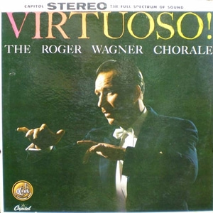 Virtuoso Chorus (Handel-Hallelujah 외)-The Roger Wagner Chorale 중고 수입 오리지널 아날로그 LP