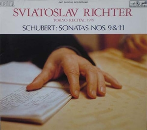 Schubert - Sonatas Nos.9&amp;11 - Sviatoslav Richter 중고 수입 오리지널 아날로그 LP