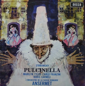 Stravinsky- Pulcinella- Ernest Ansermet 중고 수입 오리지널 아날로그 LP
