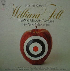 Favorite Overtures- William Tell 외- Bernstein (3LP Box) 중고 수입 오리지널 아날로그 LP