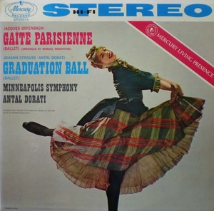 Offenbach/Strauss-Gaite parisienne/Graduation Ball-Dorati 중고 수입 오리지널 아날로그 LP
