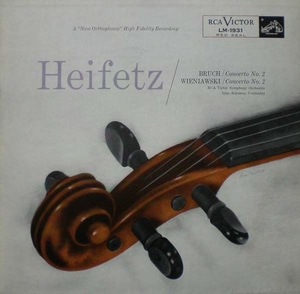 Bruch/Wieniawski-Violin Concerto No.2-Heifetz/Solomon