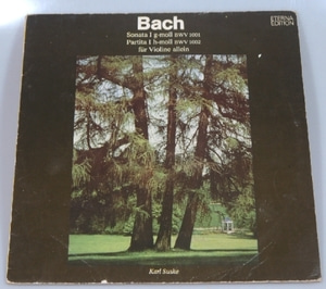 Bach - Sonata No.1 &amp; Partita No.1 for Violin Solo - Karl Suske