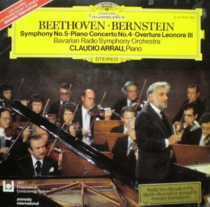 Beethoven- Symhpony No.5/Piano Concerto No.4 외- Bernstein/Arrau 2LP