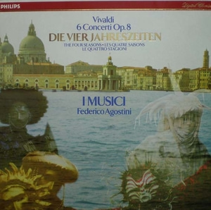 Vivaldi-6 Concertos(사계 외)-I Musici/Agostini 중고 수입 오리지널 아날로그 LP