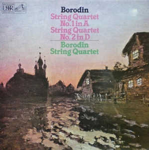 Borodin- String Quartets- Borodin String Quartett 중고 수입 오리지널 아날로그 LP
