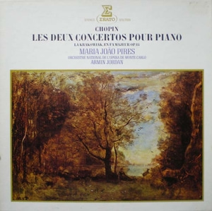 Chopin- Piano Concerto Nos.1&amp;2/Krakowiak- Pires/Jordan(2LP Box) 중고 수입 오리지널 아날로그 LP
