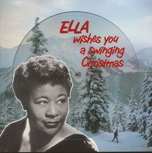 [수입]  Ella Fitzgerald : Ella Wishes You a Swinging Christmas  픽처 디스크 LP 미개봉 신품