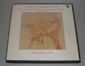 Bach- Complete Sonatas and Partitas for Solo Violin - Sergiu Luca 3LP