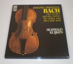 Bach - Complete Sonatas and Partitas for Violin Solo - Sigiswald Kuijken 3LP