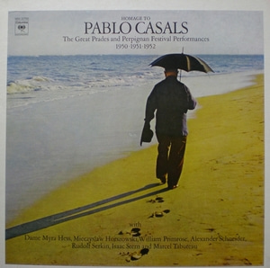 Homage to Pablo Casals- Bach/Mozart/Brahms- Pablo Casals 5LP Box