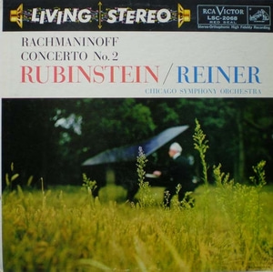 Rachmaninoff-Piano Concerto No.2-Rubinstein/Reiner 중고 수입 오리지널 아날로그 LP