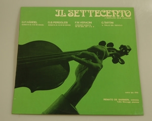 Handel/ Pergolesi/ Veracini/ Tartini - Violin Sonatas- Renato De Barbieri