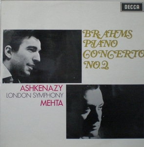 Brahms - Piano Concerto No.2 - Vladimir Ashkenazy 중고 수입 오리지널 아날로그 LP