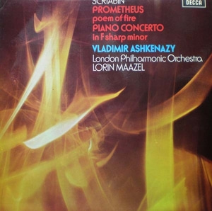 Scriabin- Piano Concerto/The Poem of Fire- Ashkenazy/Maazel 중고 수입 오리지널 아날로그 LP