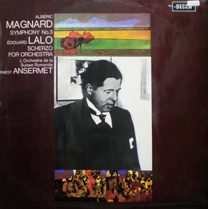 Magnard/Lalo-Symphony No.3/Scherzo for Orchesrtra-Ansermet 중고 수입 오리지널 아날로그 LP