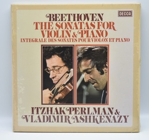 Perlman &amp; Ashkenazy : Beethoven Complete Violin Sonatas 5LP 오리지널 미개봉