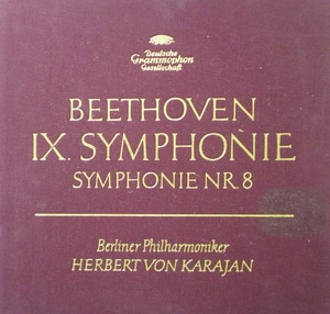 Beethoven-Symphony Nos.9 &amp; 8-Karajan 2LP Box