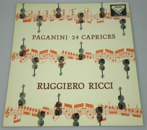 Paganini - 24 Caprices - Ruggiero Ricci SXL 2194 WBg ED1