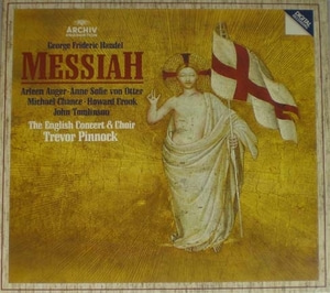 Handel- Messiah 전곡 - Trevor Pinnock 3LP 중고 수입 오리지널 아날로그 LP