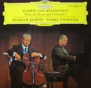 Beethoven- Cello Sonata No.1&amp;2- Fournier/Kempff 중고 수입 오리지널 아날로그 LP