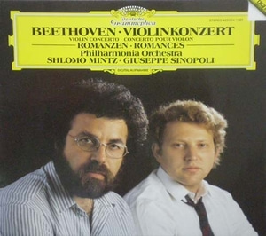 Beethoven-Violin Concerto/Violin Romances- Mintz 중고 수입 오리지널 아날로그 LP