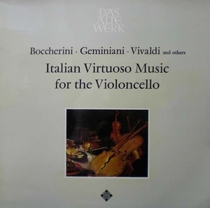 Italian Virtuoso Music for the Violoncello-Bylsma/Woodrow/Leonhardt 중고 수입 오리지널 아날로그 LP