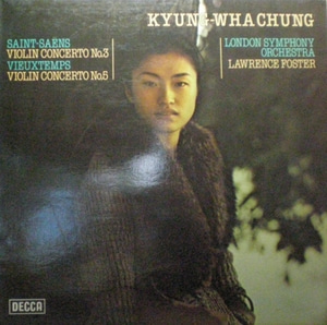 Saint-Saens - Violin Concerto 外 - Kyung-Wha Chung 중고 수입 오리지널 아날로그 LP