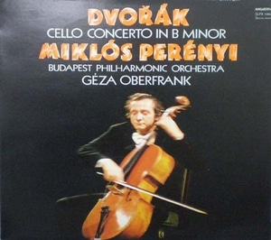 Dvorak- Cello Concerto - Miklos Perenyi 중고 수입 오리지널 아날로그 LP