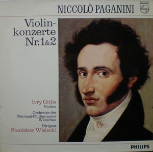 Paganini-Violin Concertos No.1&amp;2-Gitlis/Wislocki 중고 수입 오리지널 아날로그 LP