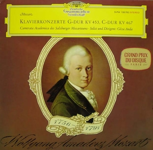 Mozart-Piano Concerto No.17&amp;21-Geza Anda 중고 수입 오리지널 아날로그 LP