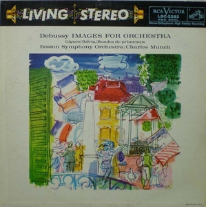 Debussy- Images for Orchestra- Munch 중고 수입 오리지널 아날로그 LP