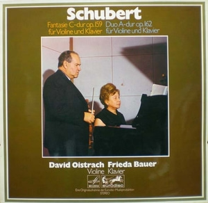 Schubert-Fantasie for Violin and Piano/Duo for Violin and Piano-Oistrakh/Bauer