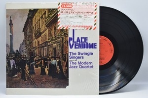 The Modern Jazz Quartet[모던 재즈 쿼텟] Swingle Singers (스윙글 싱어즈) ‎-Place Vendome 중고 수입 오리지널 아날로그 LP