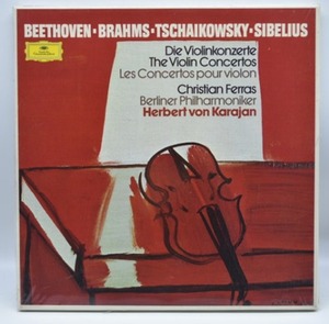 Christian Ferras/Herbert von Karajan - Violin Concertos  (3LP) 오리지널 미개봉