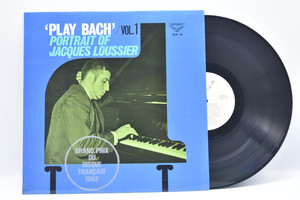 Jacques Loussier[자크 루시에]-Play Bach Vol.1 중고 수입 오리지널 아날로그 LP
