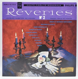 Reveries Vol.2 - 바이올린 소품집 - Jacques Ghestem